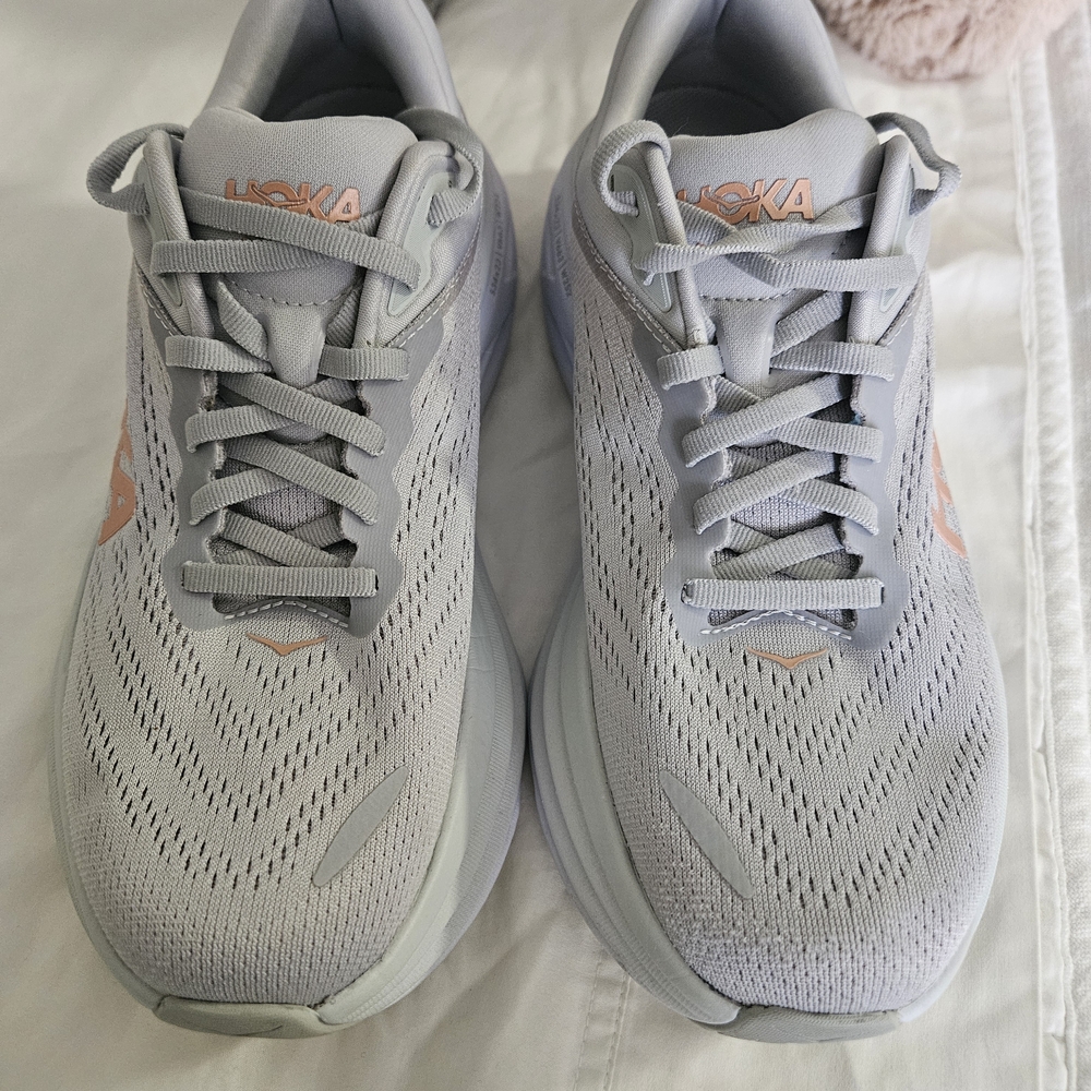 Hoka Women's Gray Running Shoes